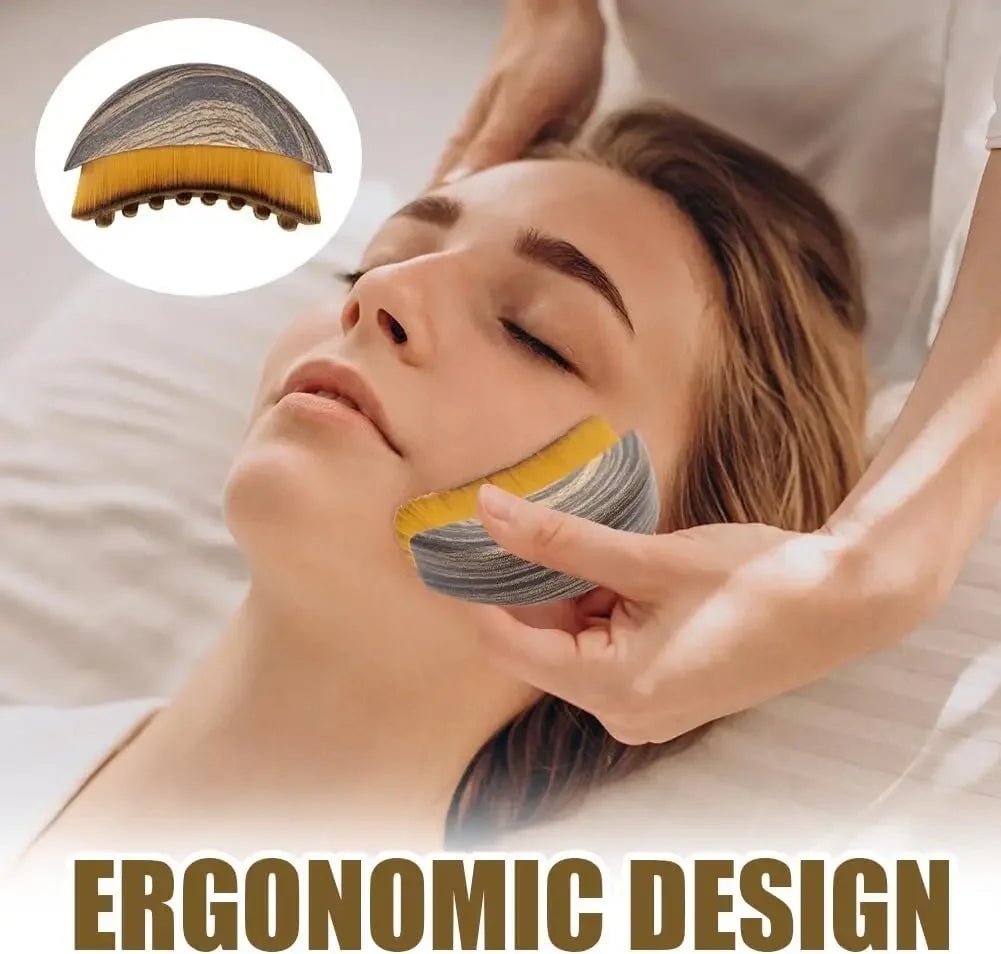 Lymphatic Contour Face Brush,Chin &Jawlin