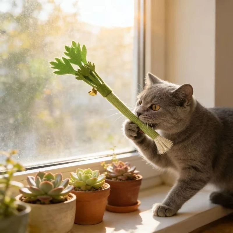 Cat Chew Toys Catnip Cat Teeth Cleaning Toy