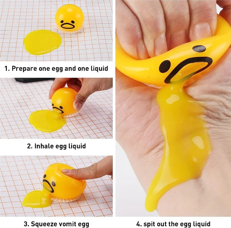 Sticky Egg Yolk Toy