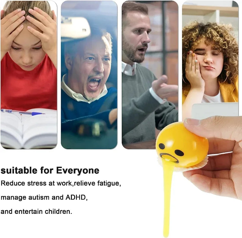 Sticky Egg Yolk Toy
