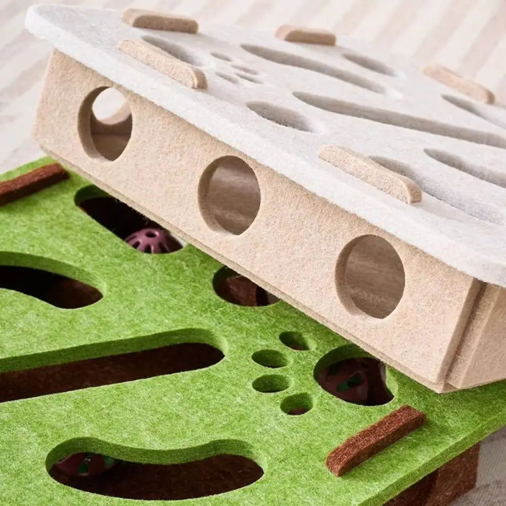 Cat Scratching Posts For Indoor Cat Puzzle Toy