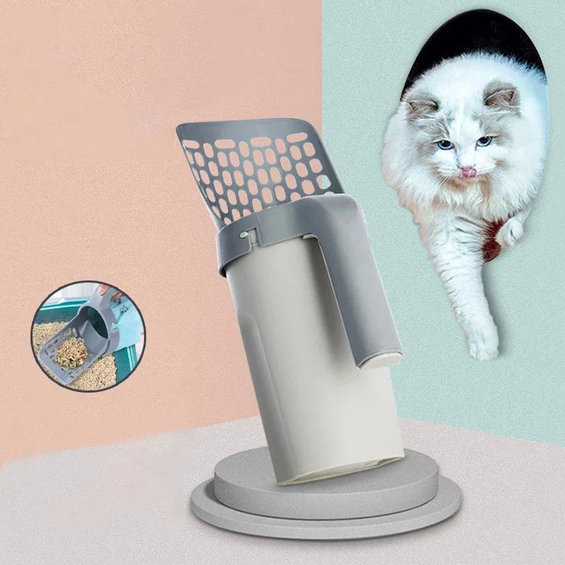 Cat Litter Shovel Scoop One-Piece Filter