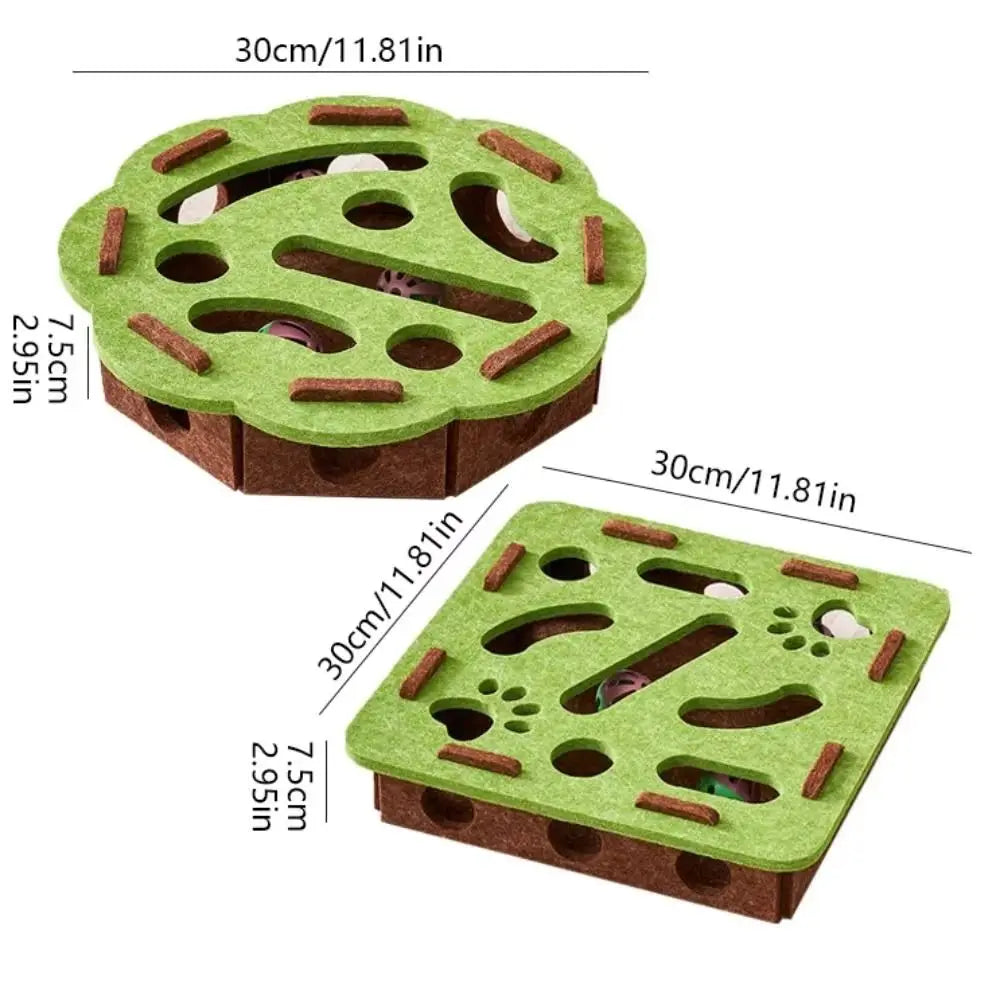 Cat Scratching Posts For Indoor Cat Puzzle Toy