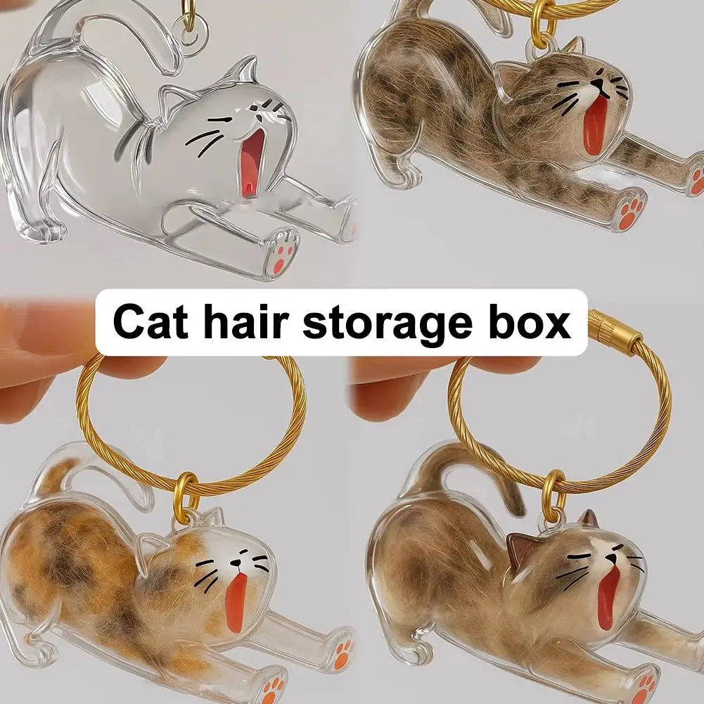 Cat Hair Storage Box Cat Accessories Cute Cat