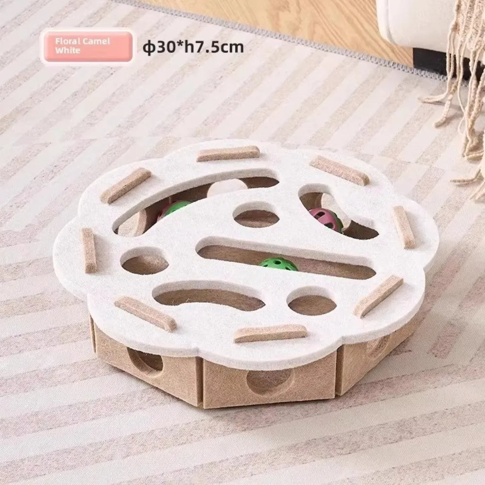 Cat Scratching Posts For Indoor Cat Puzzle Toy