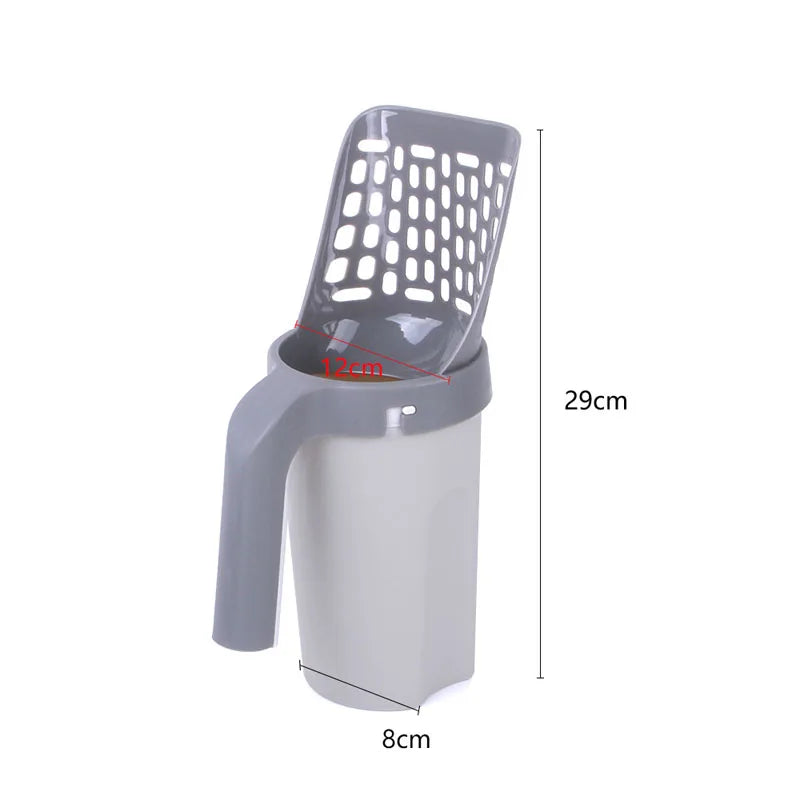 Cat Litter Shovel Scoop One-Piece Filter