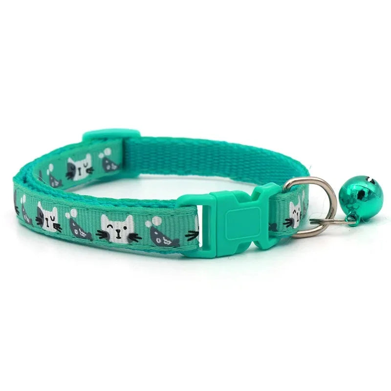1-3pcs Bell Cat Collar Cartoon Collar
