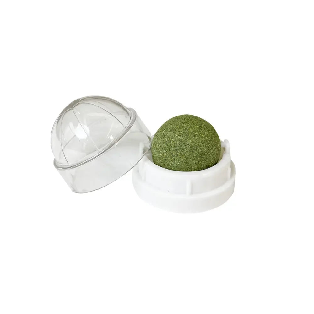 Natural Catnip Cat Wall Stick-on Ball Toy